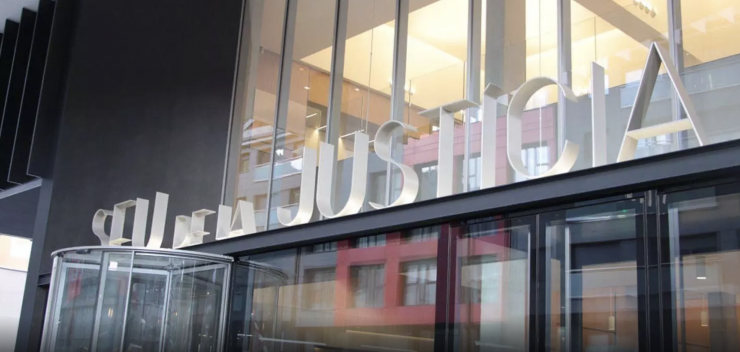 La seu de la justícia.